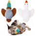 Birds Cat Toys, 2 Pack Catnip Toys Soft Durable, Crinkle Sound Kicker Toys for Interactive Indoor Kitten Exercise 6.5 Inches for All Breeds Birds Cat Toys, 2 Pack Catnip Toys Soft Durable, Crinkle Sound Kicker Toys for Interactive Indoor Kitten Exercise 6.5 Inches for All Breeds